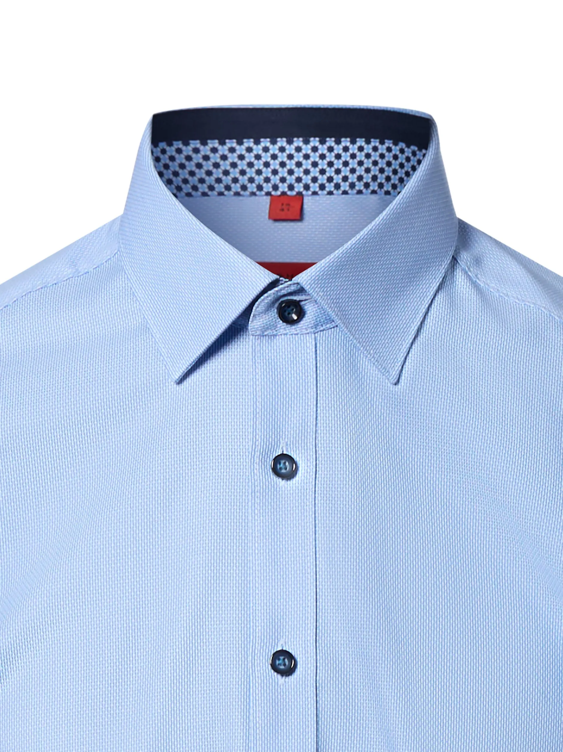 Finshley & Harding Herren Businesshemd in hellblau
