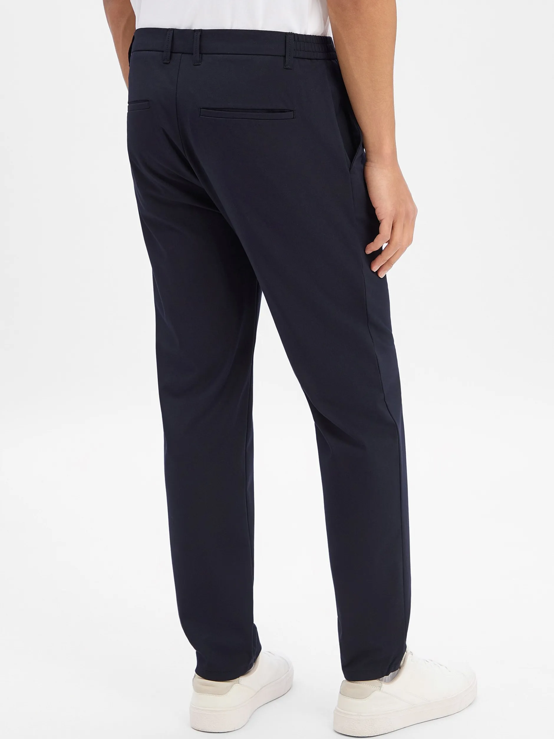 Finshley & Harding Herren Chino - Riley in marine
