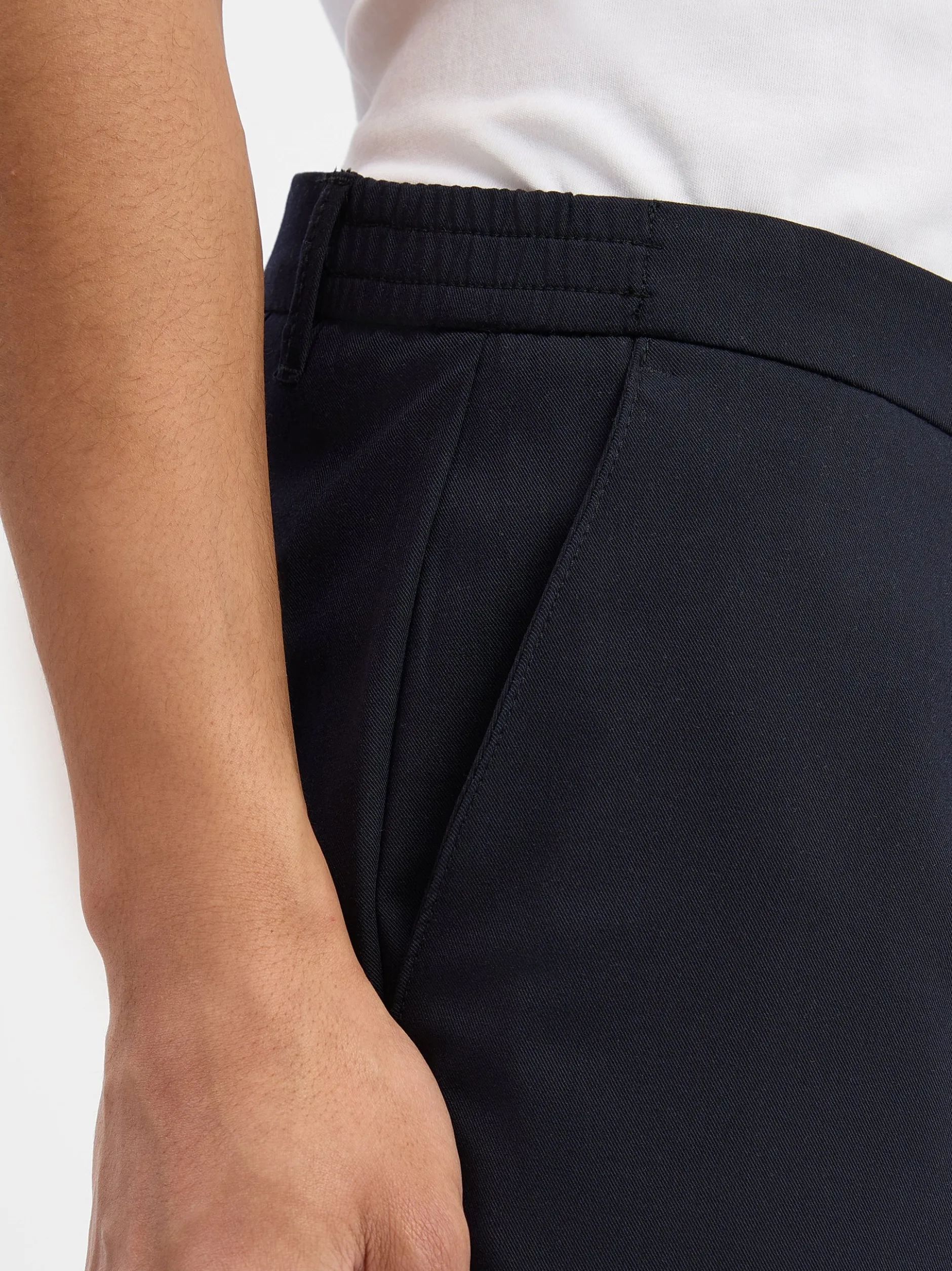 Finshley & Harding Herren Chino - Riley in marine
