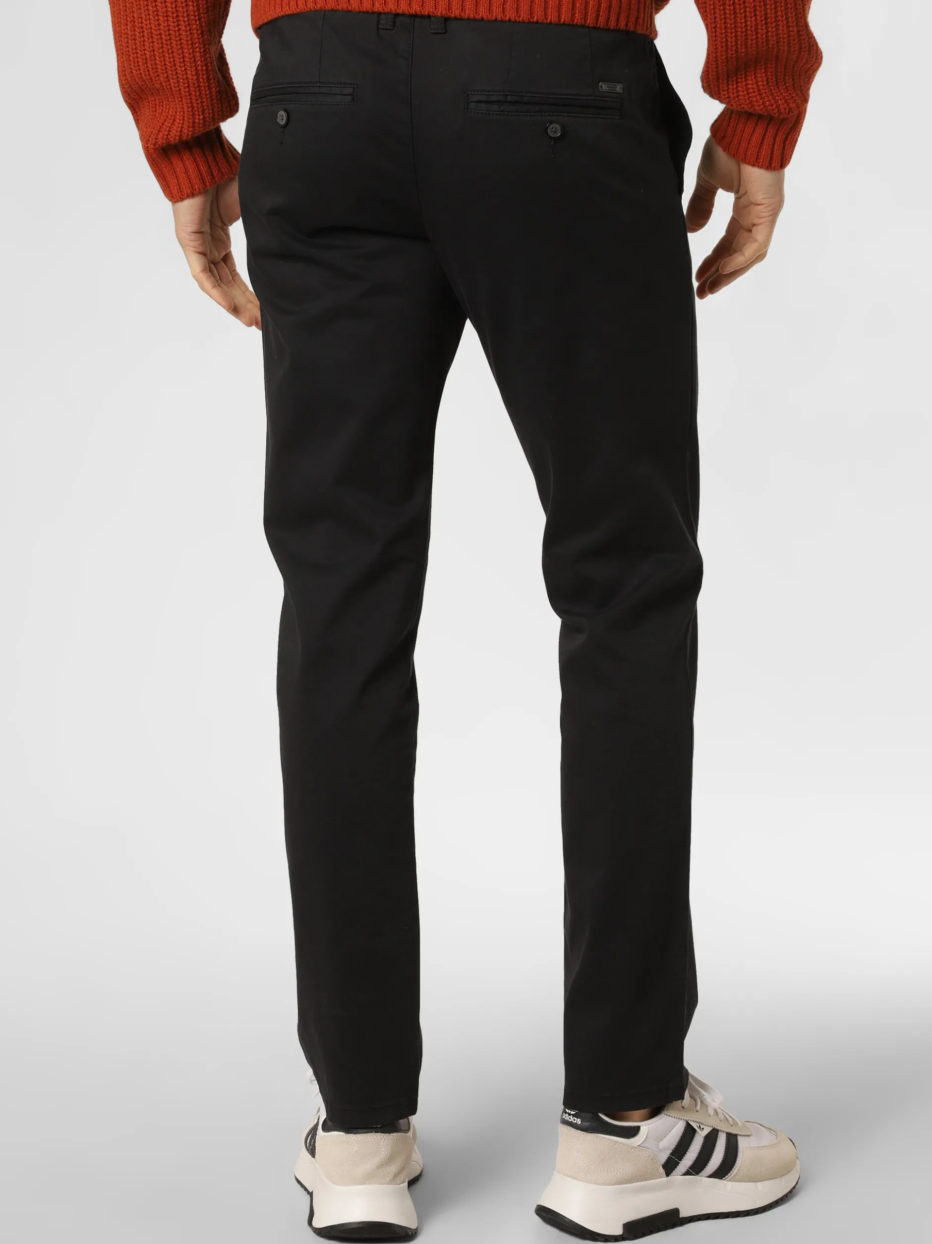 Finshley & Harding Herren Chino - Dylan in marine