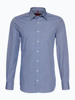 Finshley & Harding Herren Hemd in hellblau blau