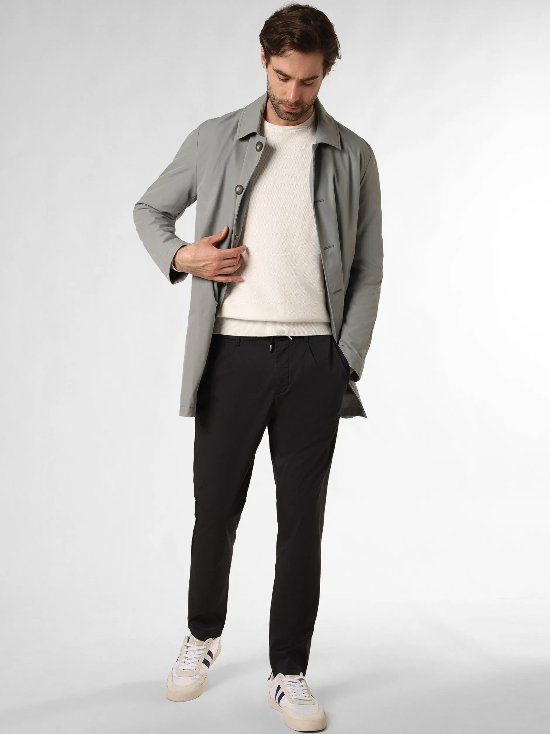 Finshley & Harding Herren Hose - Riley in marine