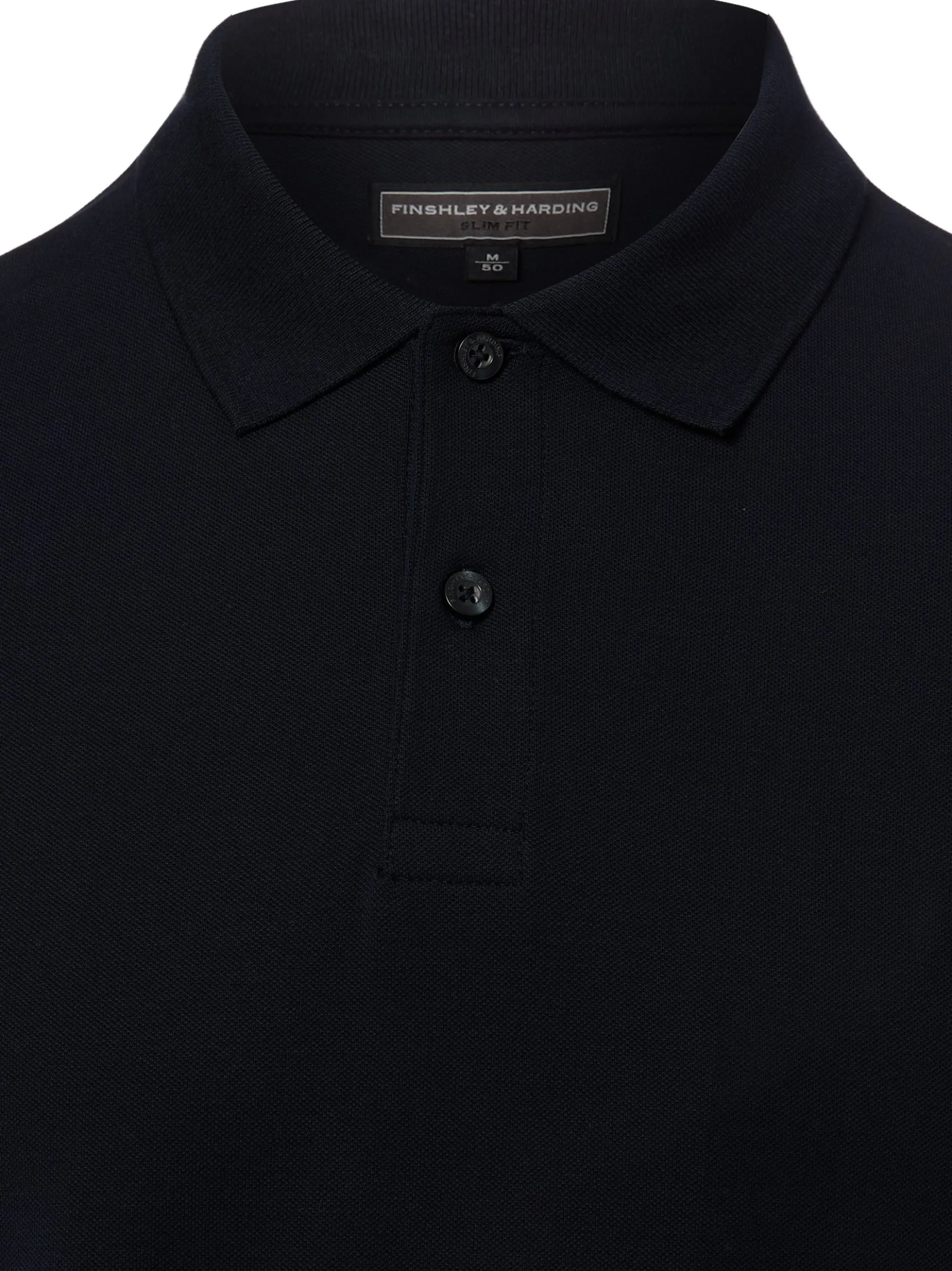 Finshley & Harding Herren Poloshirt in marine