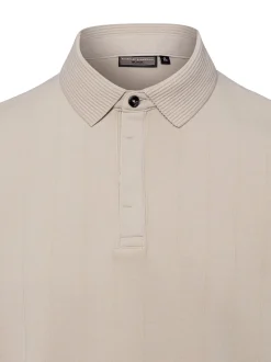 Finshley & Harding Herren Poloshirt in kitt