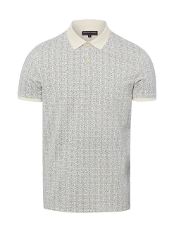 Finshley & Harding Herren Poloshirt in kitt indigo
