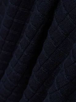 Finshley & Harding Herren Pullover mit Cashmere-Anteil in marine