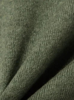 Finshley & Harding Herren Pullover mit Cashmere-Anteil in grün
