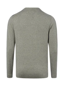 Finshley & Harding Herren Strickpullover in hellgrau