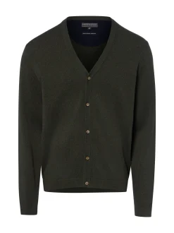 Finshley & Harding Herren Strickjacke in tanne