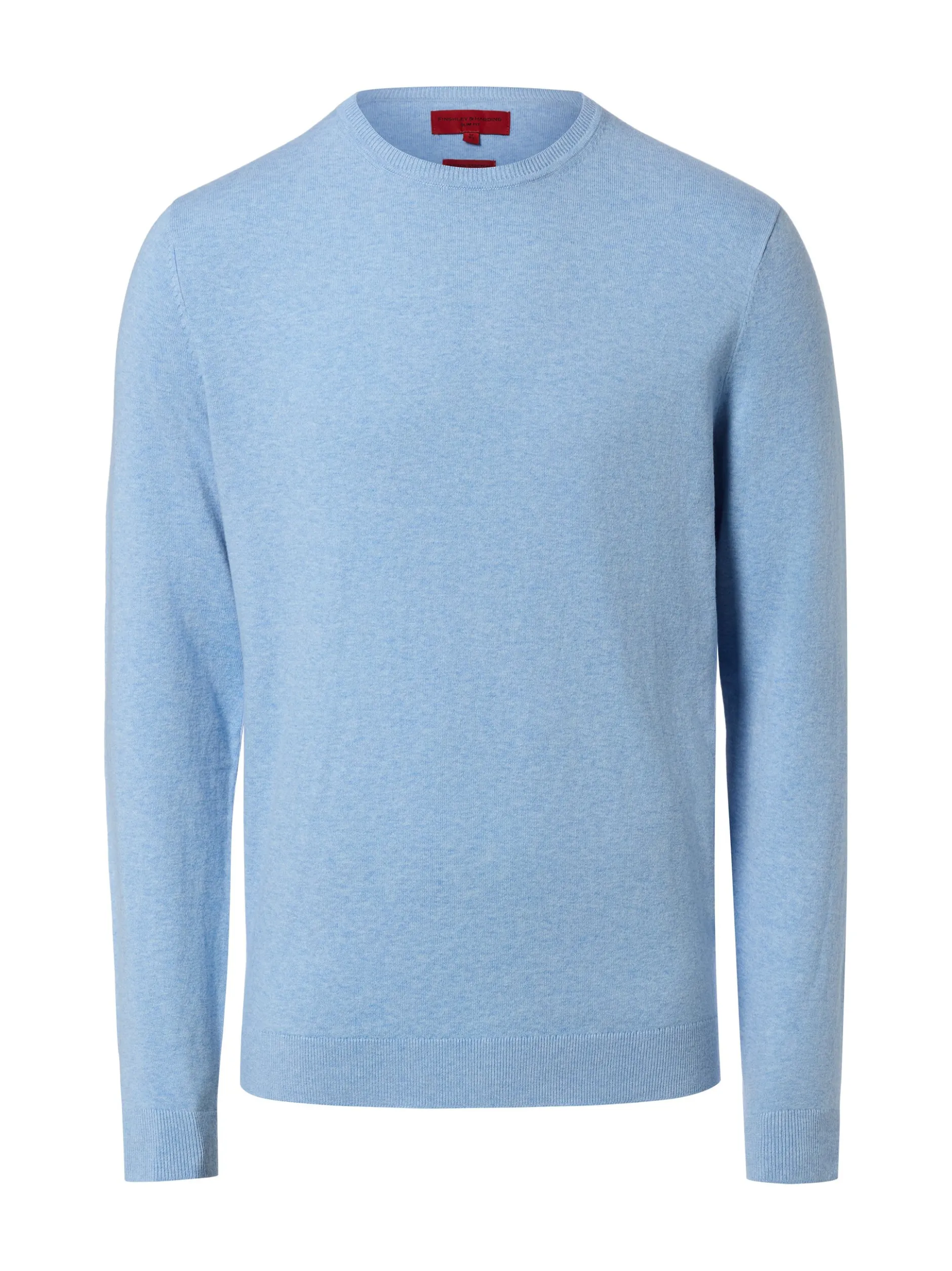 Finshley & Harding Herren Strickpullover in hellblau