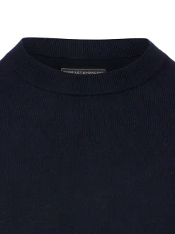 Finshley & Harding Herren Strickpullover in marine
