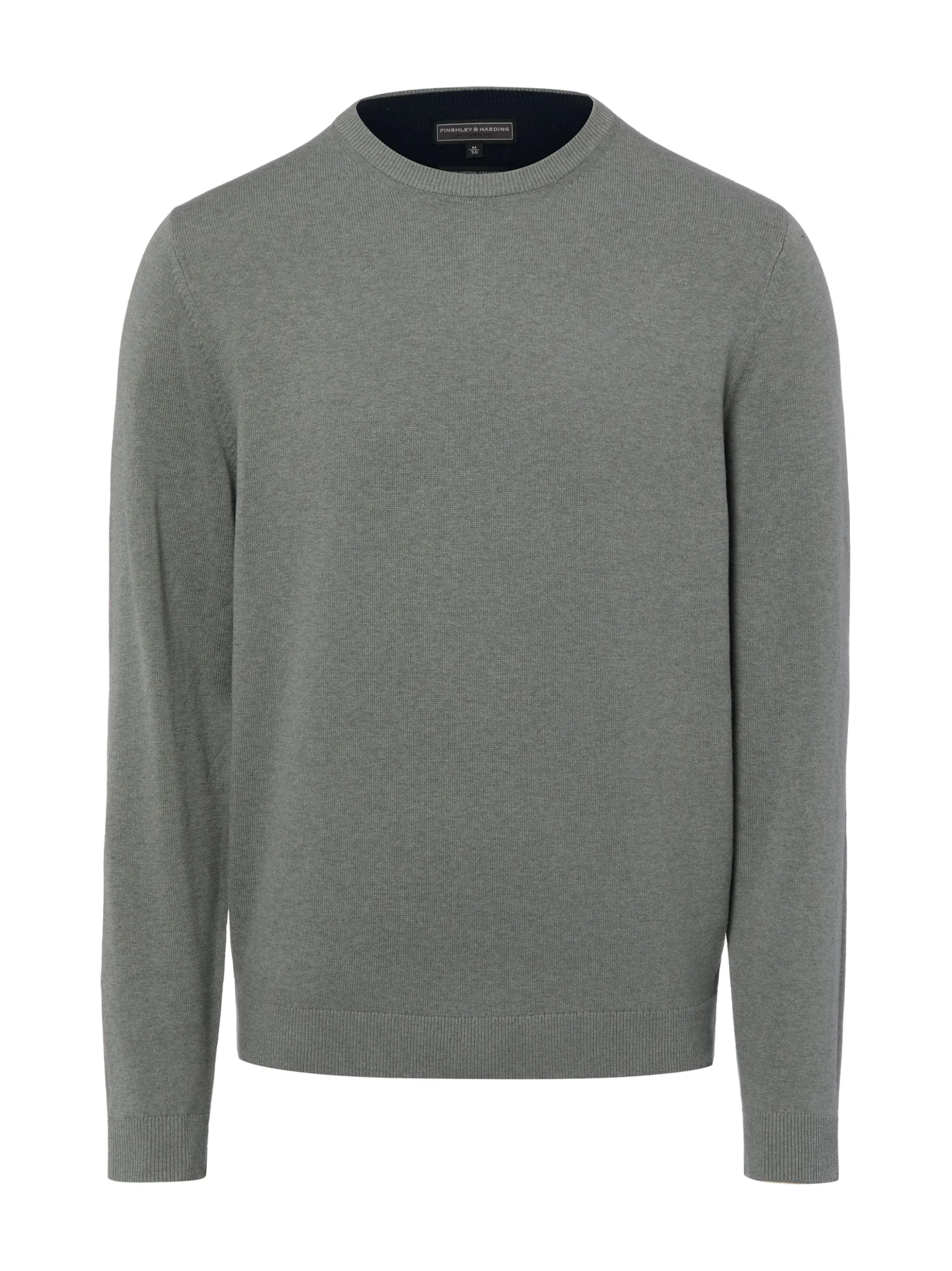 Finshley & Harding Herren Strickpullover in grau