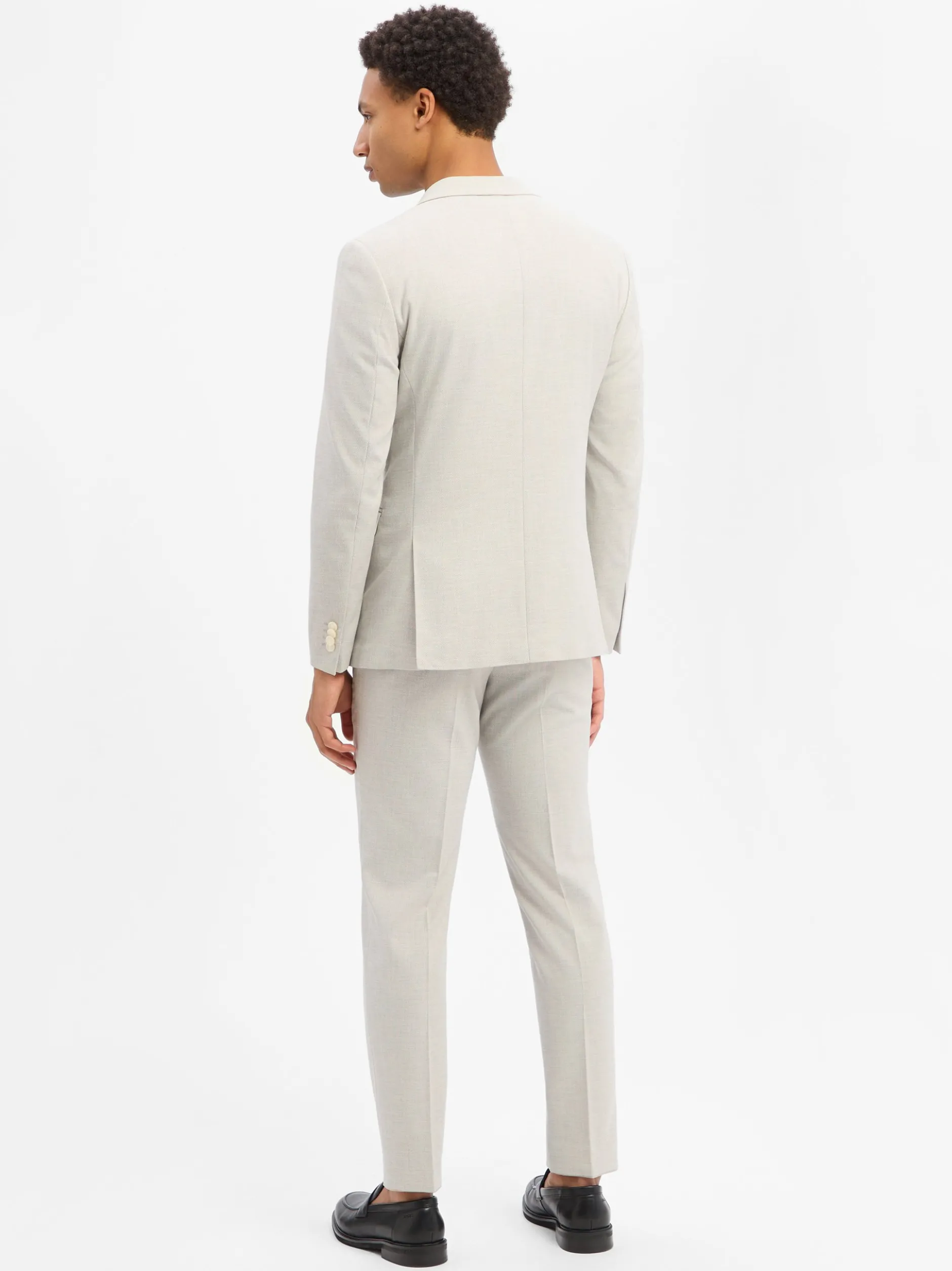 Finshley & Harding London Herren Anzug in kitt
