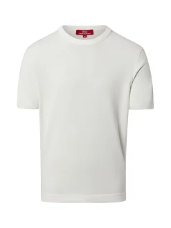 Finshley & Harding London Herren Strick-Shirt in ecru
