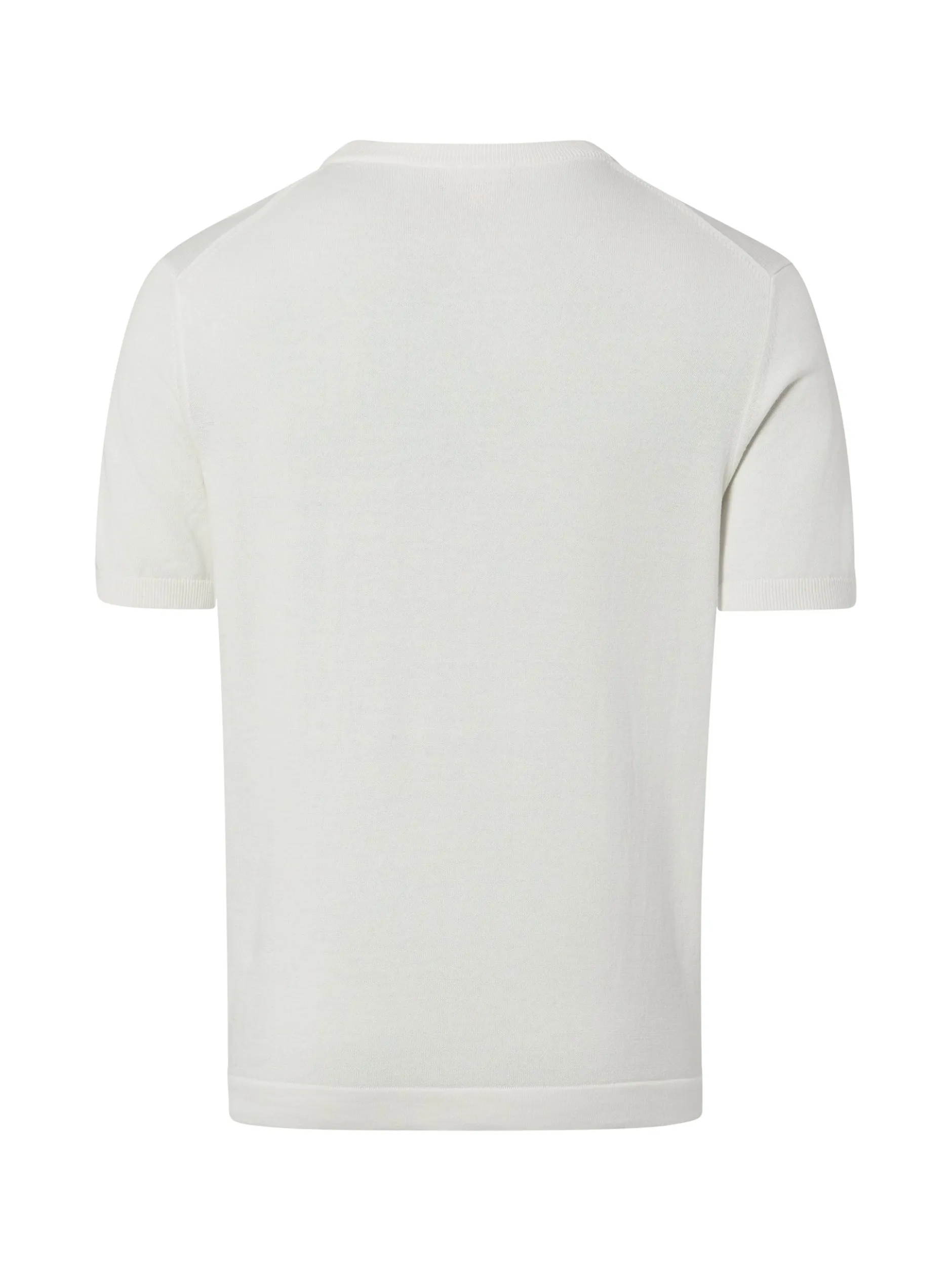 Finshley & Harding London Herren Strick-Shirt in ecru