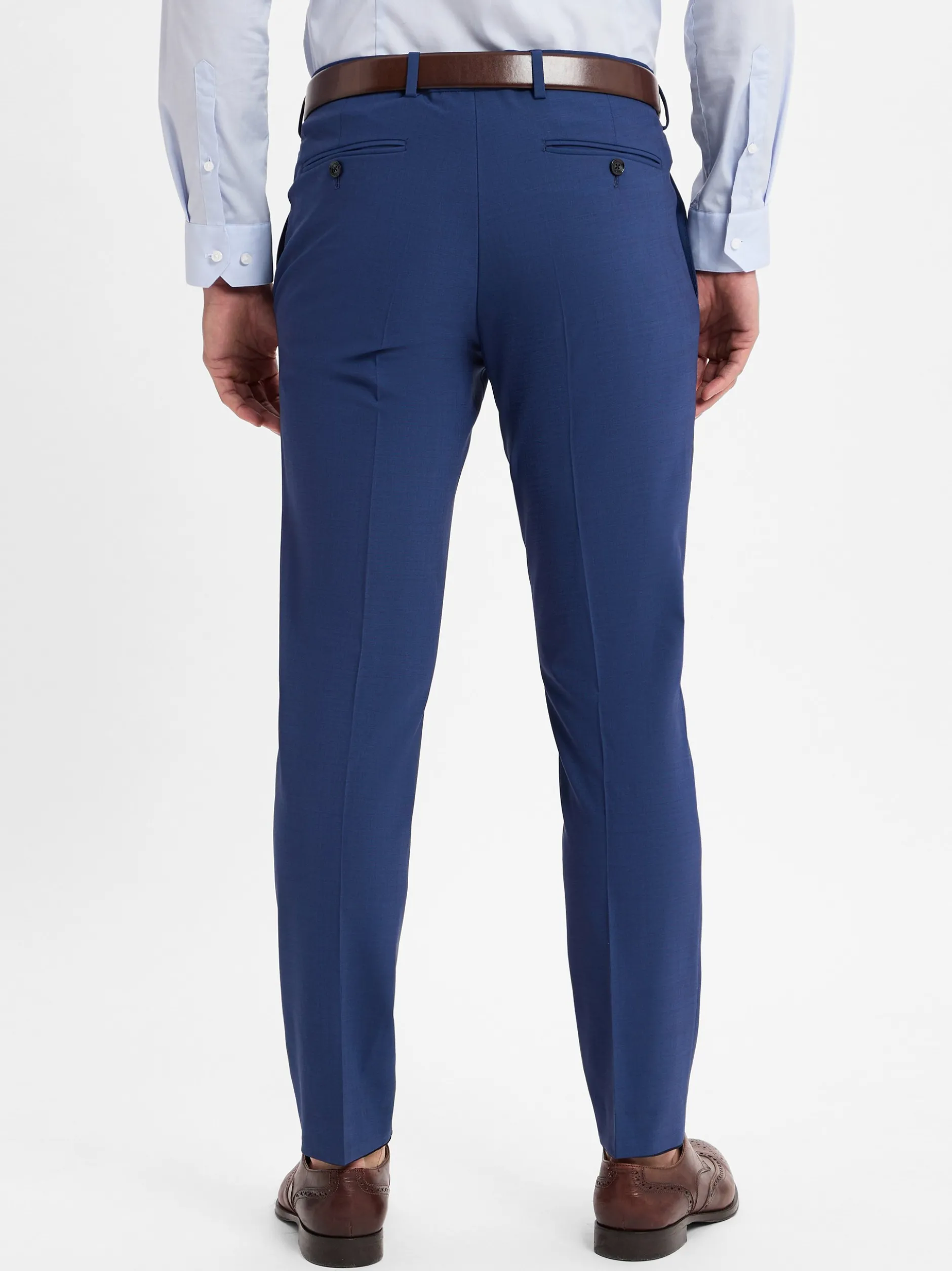 Finshley & Harding London Herren Baukasten-Hose - Hoxdon in indigo