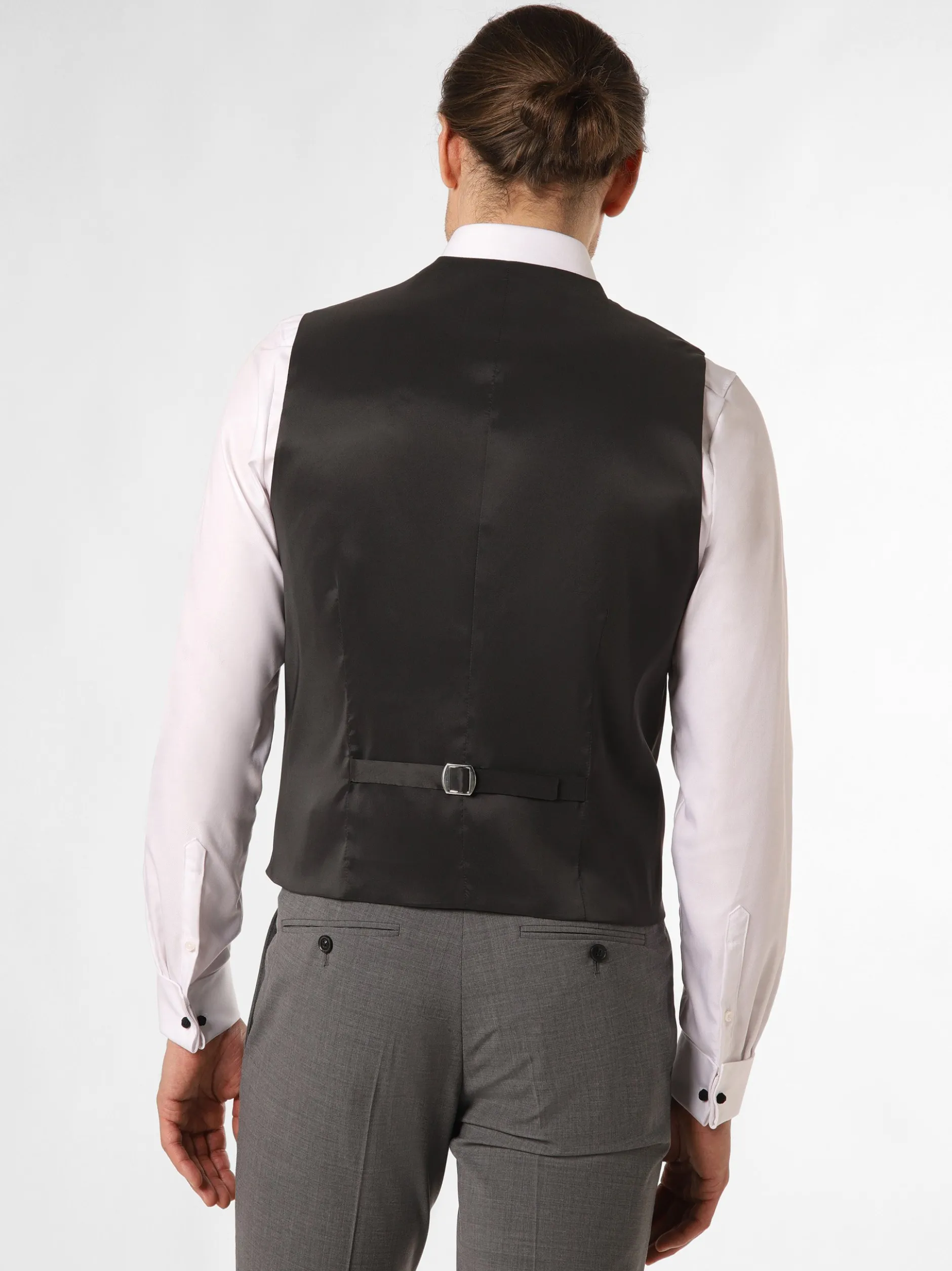 Finshley & Harding London Herren Baukasten-Weste - Wesdon in grau
