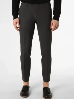 Finshley & Harding London Herren Baukasten-Hose - Hoxdon in anthrazit