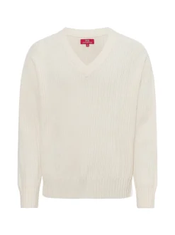 Finshley & Harding London Herren Strickpullover in ecru