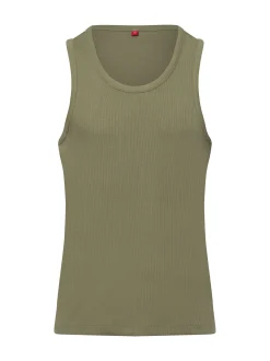 Finshley & Harding London Herren Tanktop in schilf