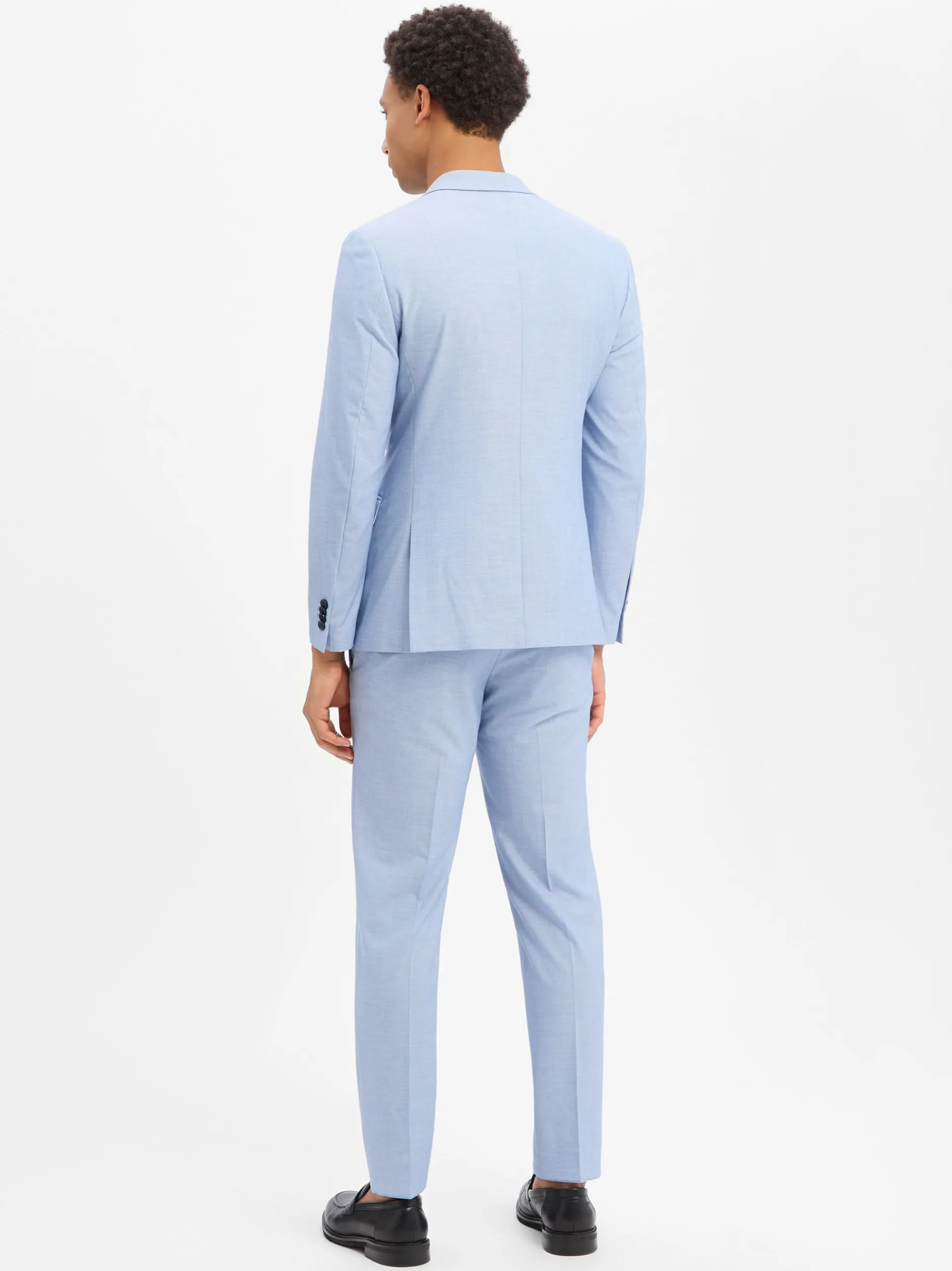Finshley & Harding London Herren Anzug in hellblau
