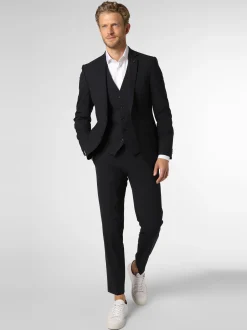 Finshley & Harding London Herren Baukasten-Sakko - Brixdon in marine