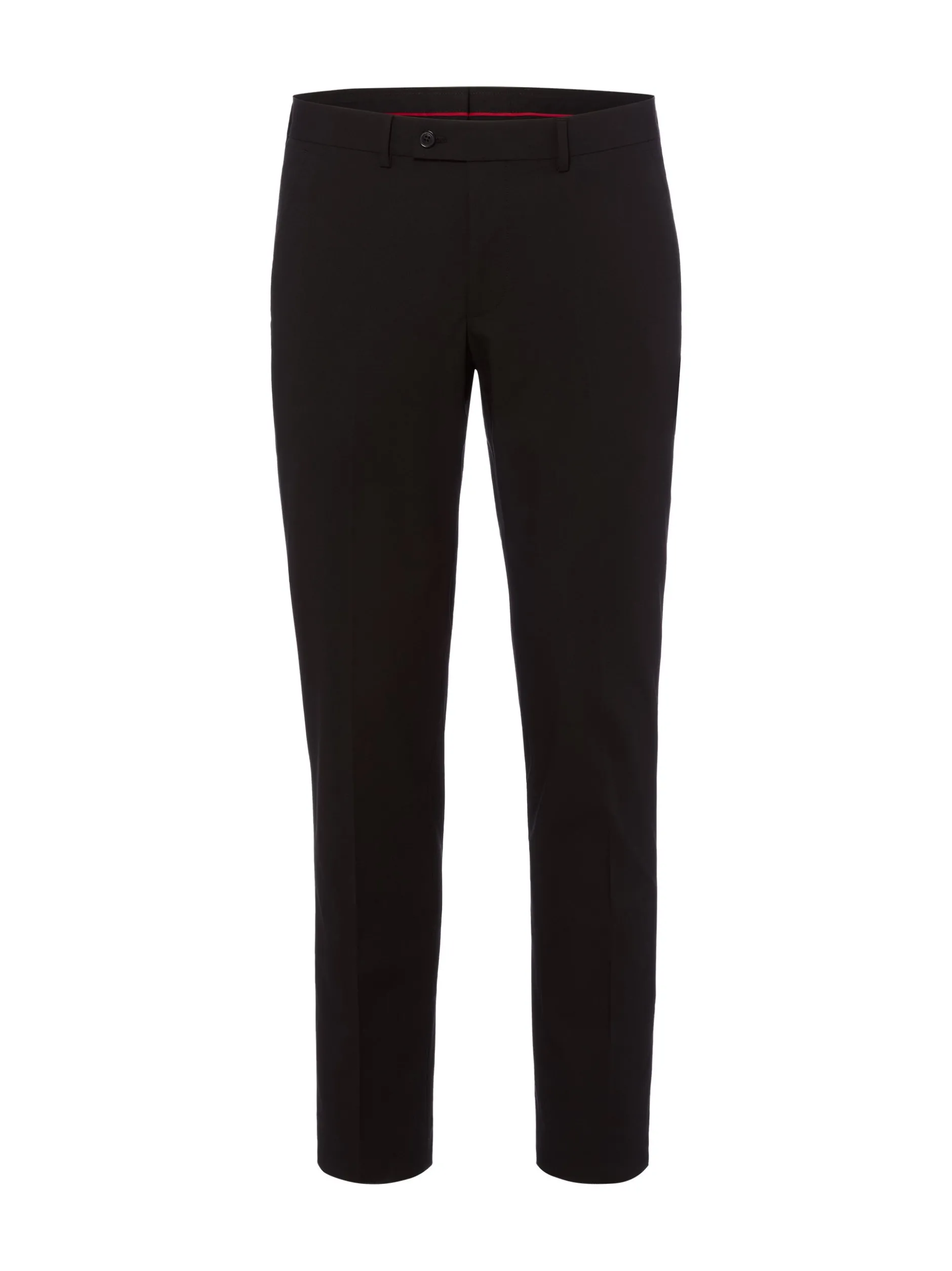 Finshley & Harding London Herren Baukasten-Hose Slim Fit - Hoxdon in schwarz