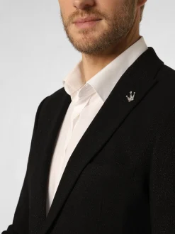 Finshley & Harding London Herren Baukasten-Sakko - Brixdon in schwarz