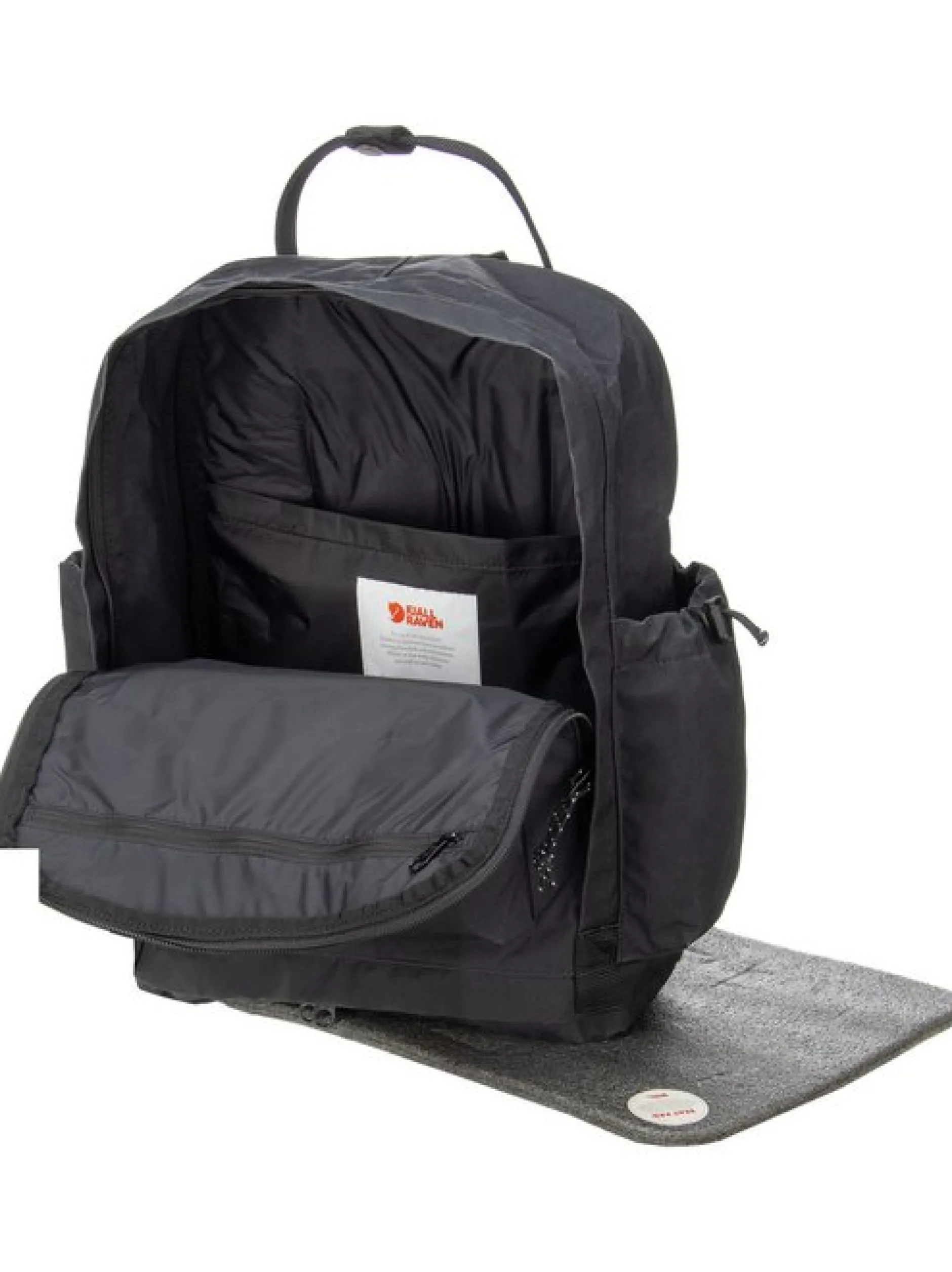 Fjällräven Unisex Rucksack - Kanken Outlong in schwarz