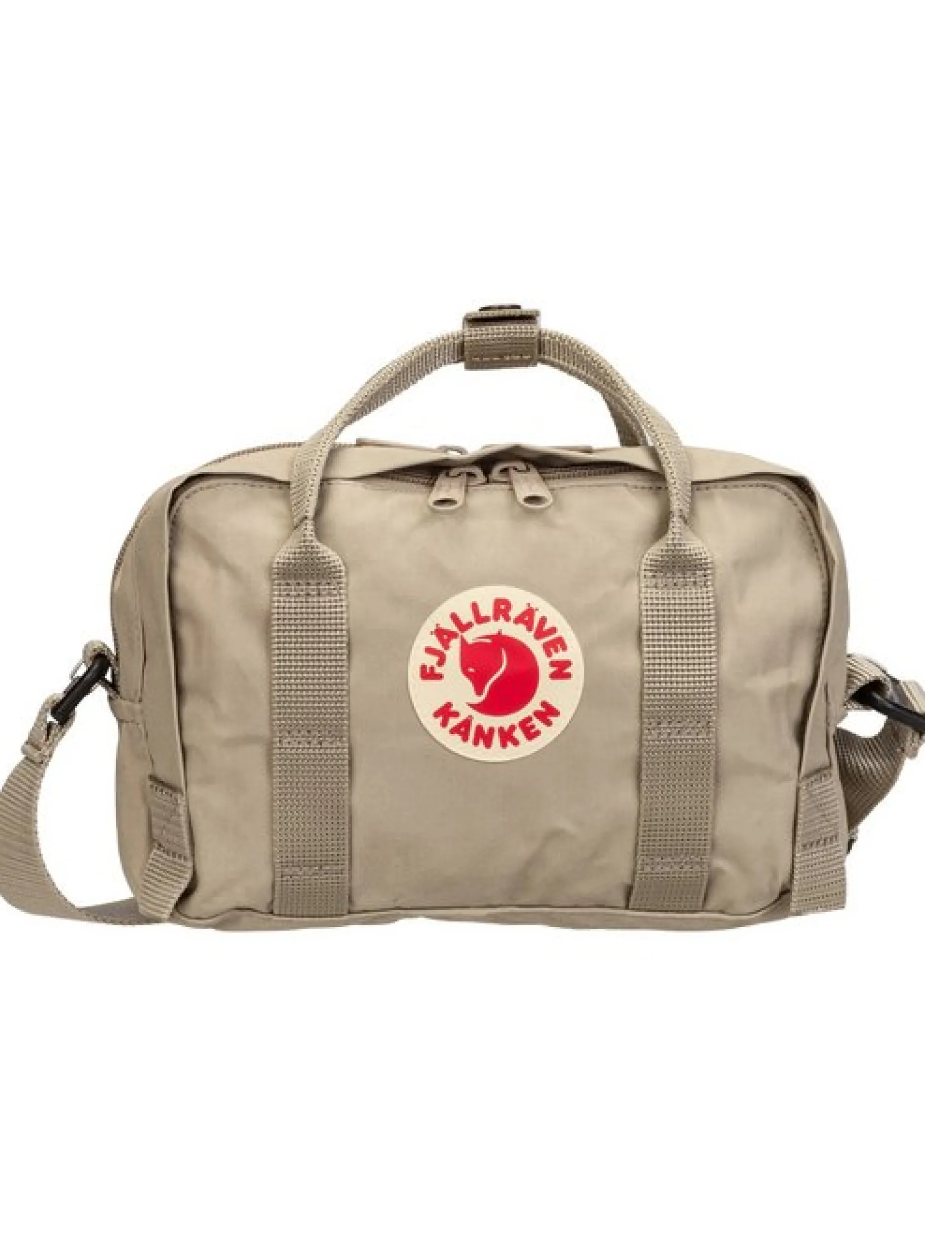 Fjällräven Unisex Umhängetasche - Kanken Crossbody in beige