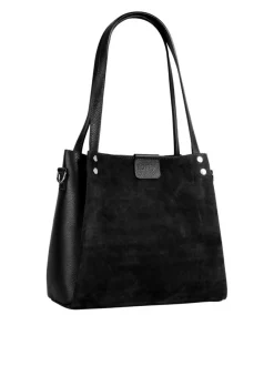 forty° Damen Shopper in schwarz
