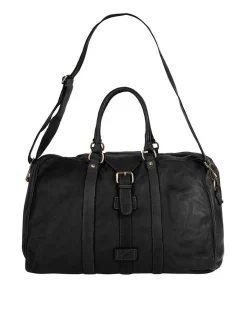 forty° Unisex Reisetasche in schwarz