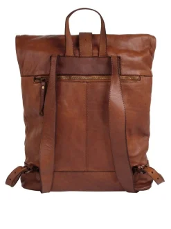 forty° Unisex Rucksack in cognac