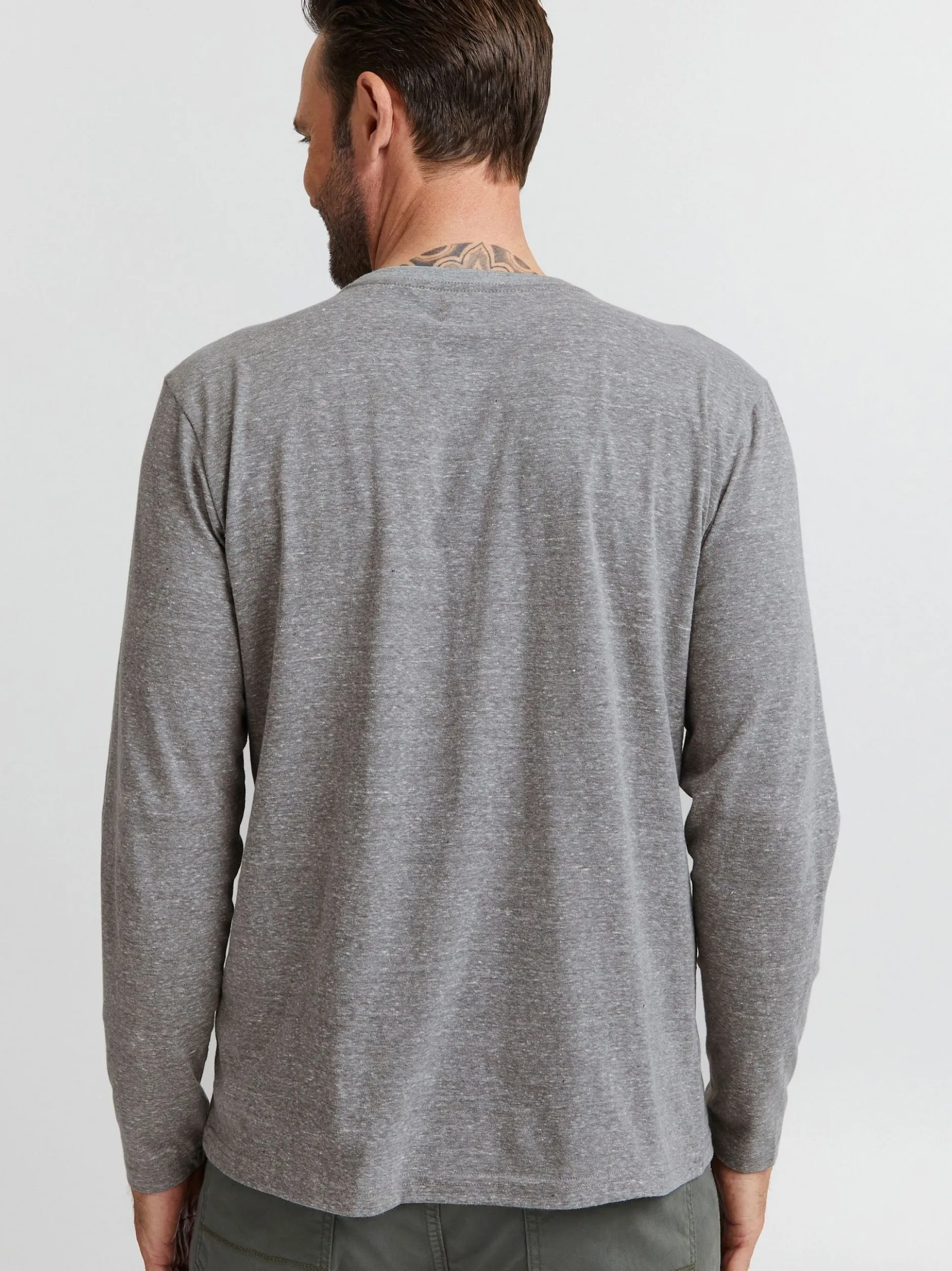 FQ1924 Herren Langarmshirt - FQNoxan in grau