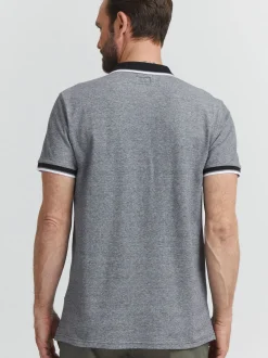 FQ1924 Herren Poloshirt - FQEvander in schwarz