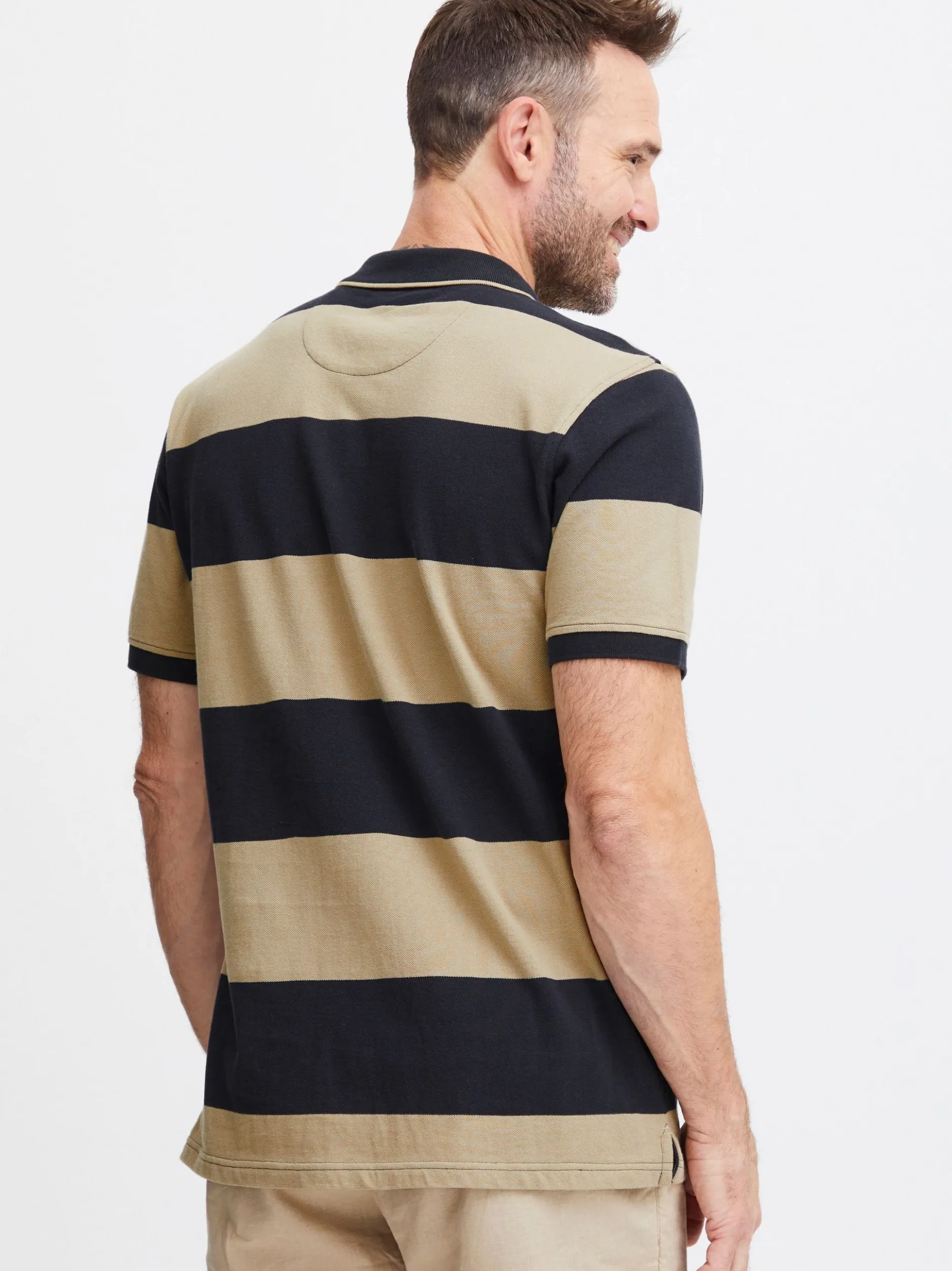 FQ1924 Herren Poloshirt - FQPeter in beige