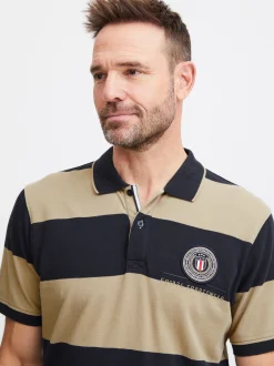 FQ1924 Herren Poloshirt - FQPeter in beige
