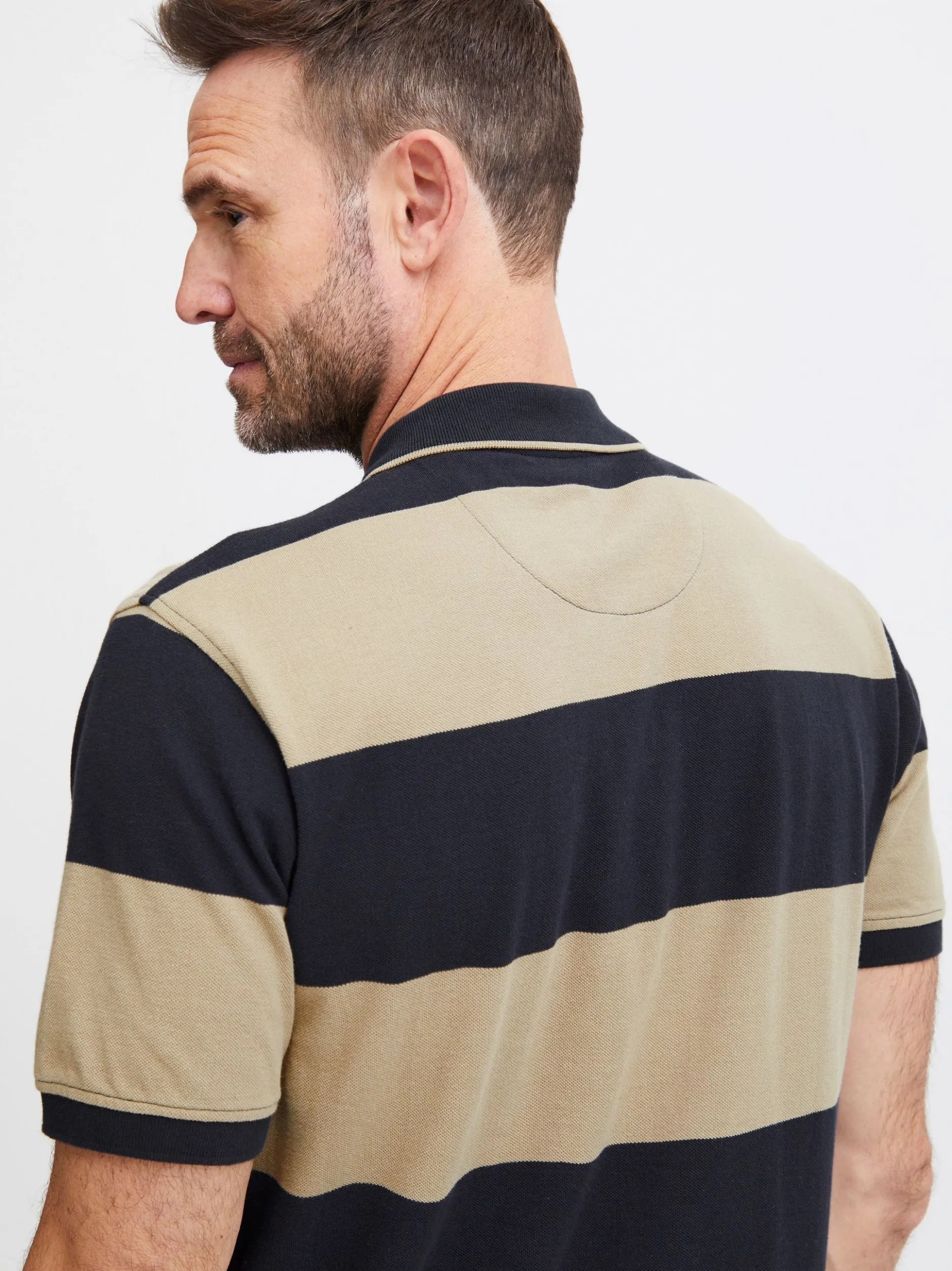 FQ1924 Herren Poloshirt - FQPeter in beige