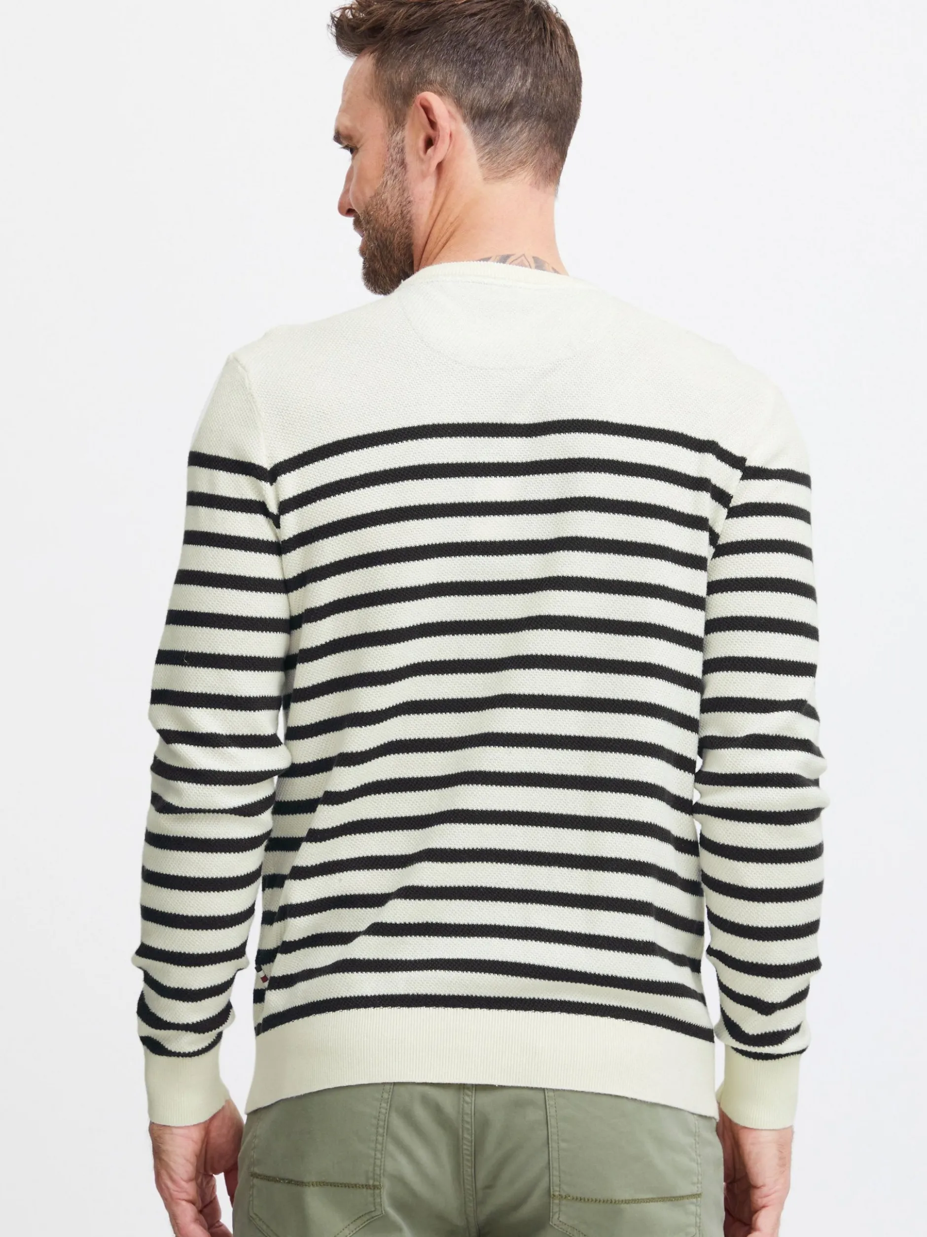 FQ1924 Herren Pullover - FQKyle in weiß