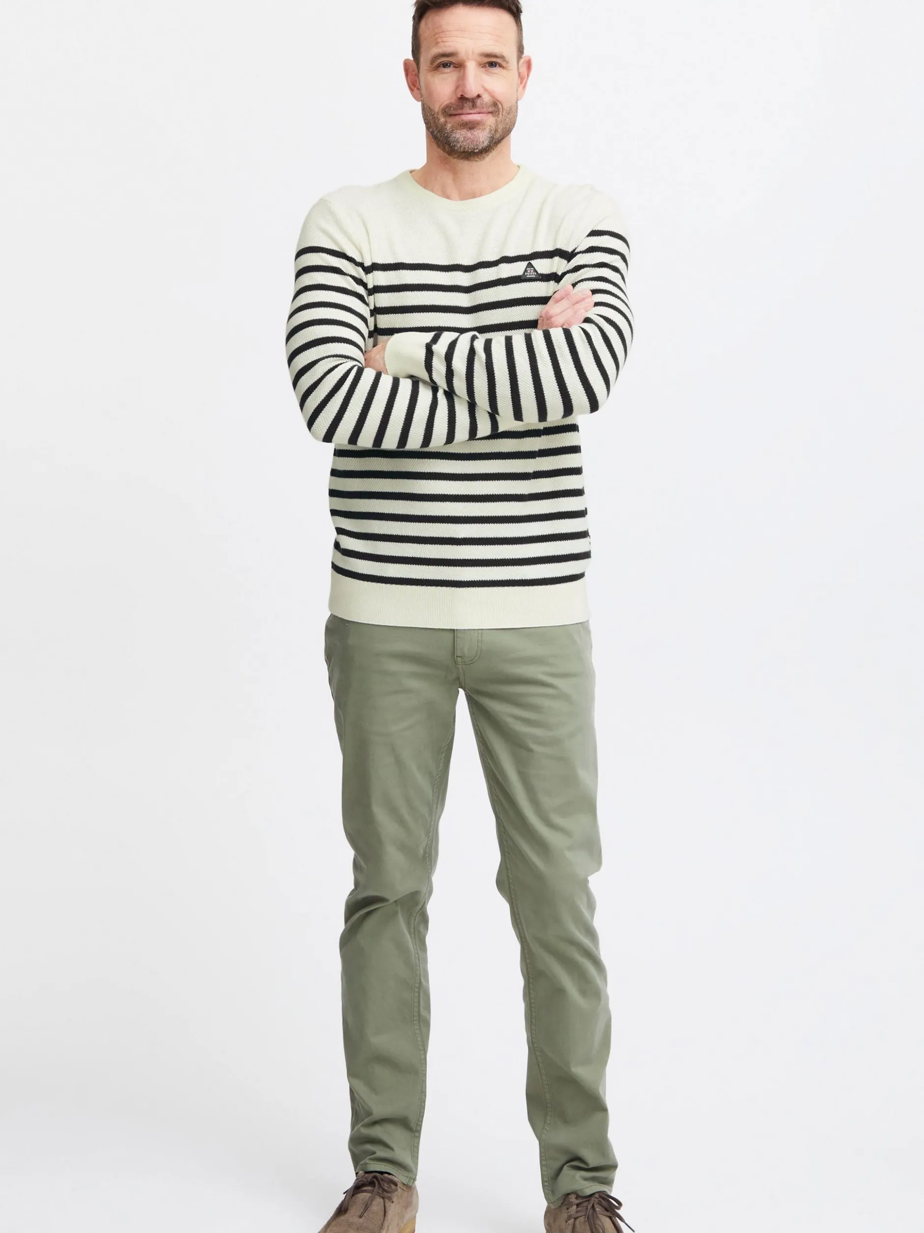 FQ1924 Herren Pullover - FQKyle in weiß