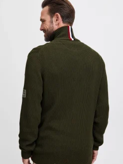 FQ1924 Herren Strickjacke - FQKyle in grün