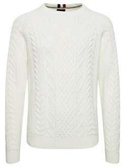 FQ1924 Herren Strickpullover - FQKyle in weiß