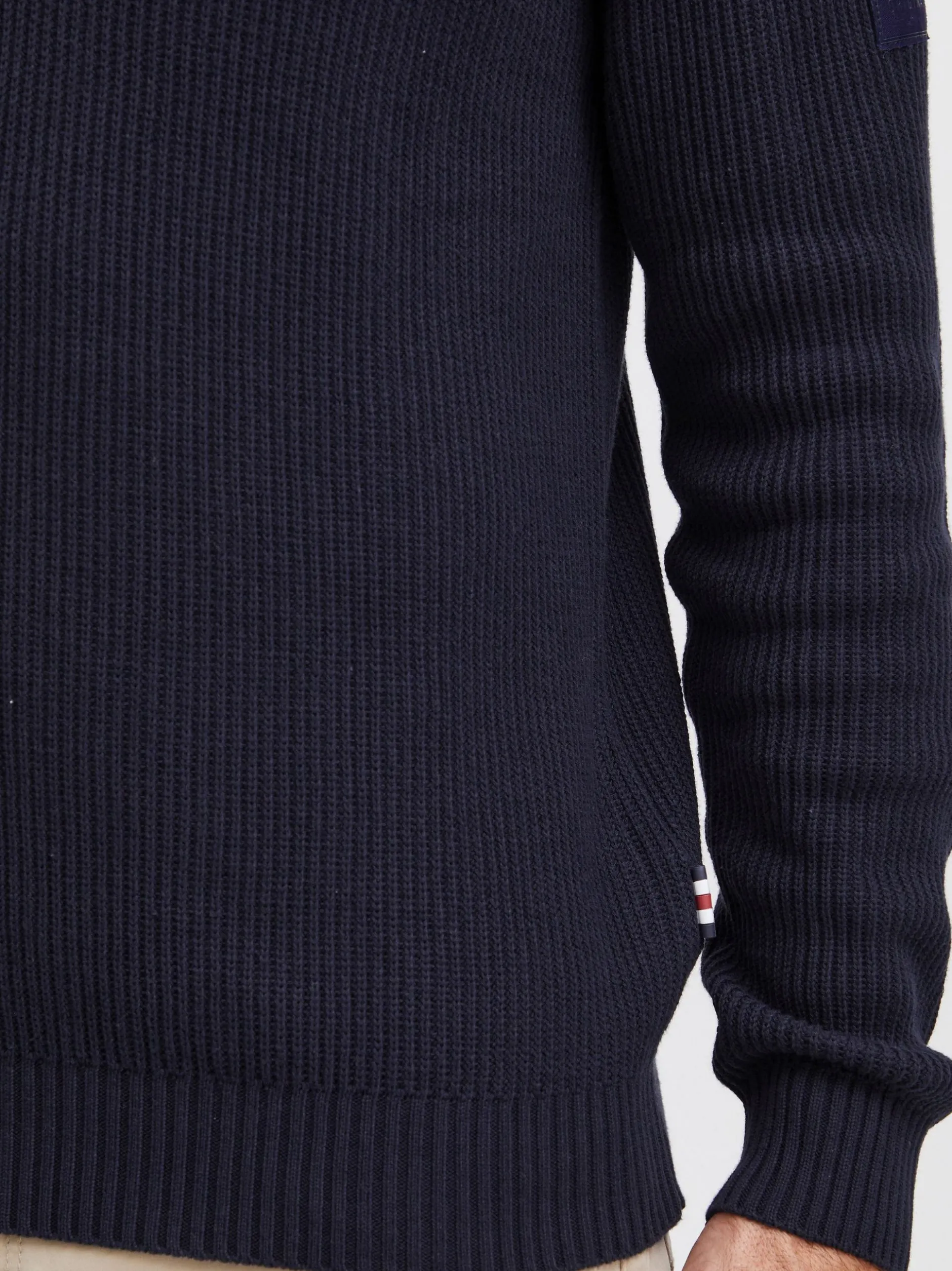 FQ1924 Herren Strickpullover - FQKyle in blau