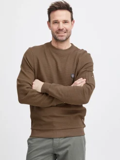 FQ1924 Herren Sweatshirt - FQWilliam in braun