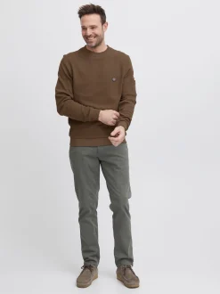FQ1924 Herren Sweatshirt - FQWilliam in braun