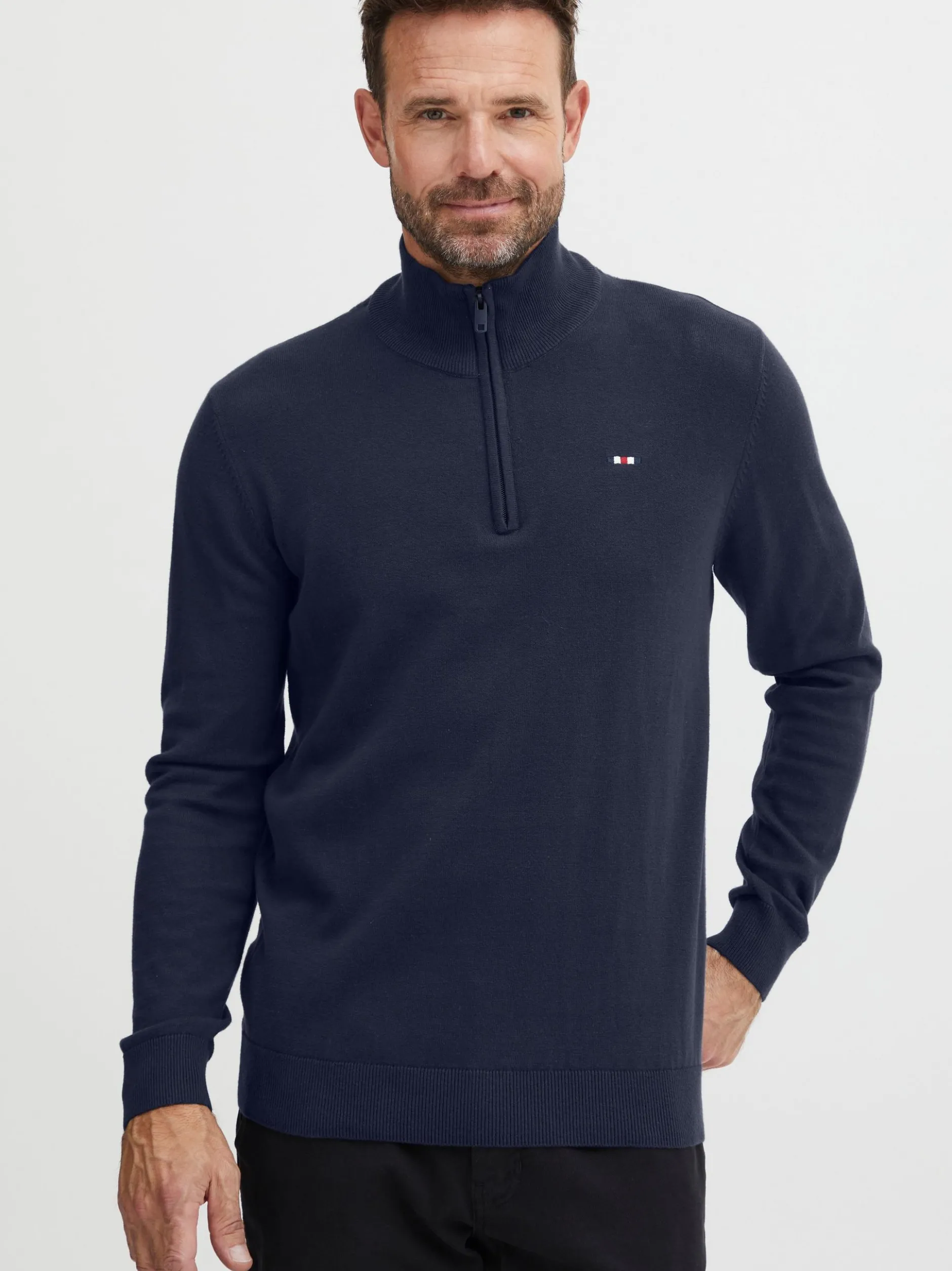 FQ1924 Herren Troyer - FQElias in marine