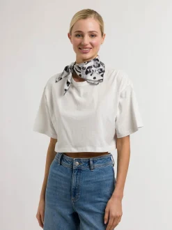 Fraas Damen Nickituch in grau