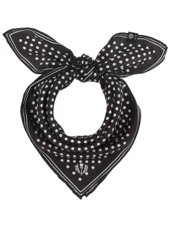 Fraas Damen Nickituch in schwarz