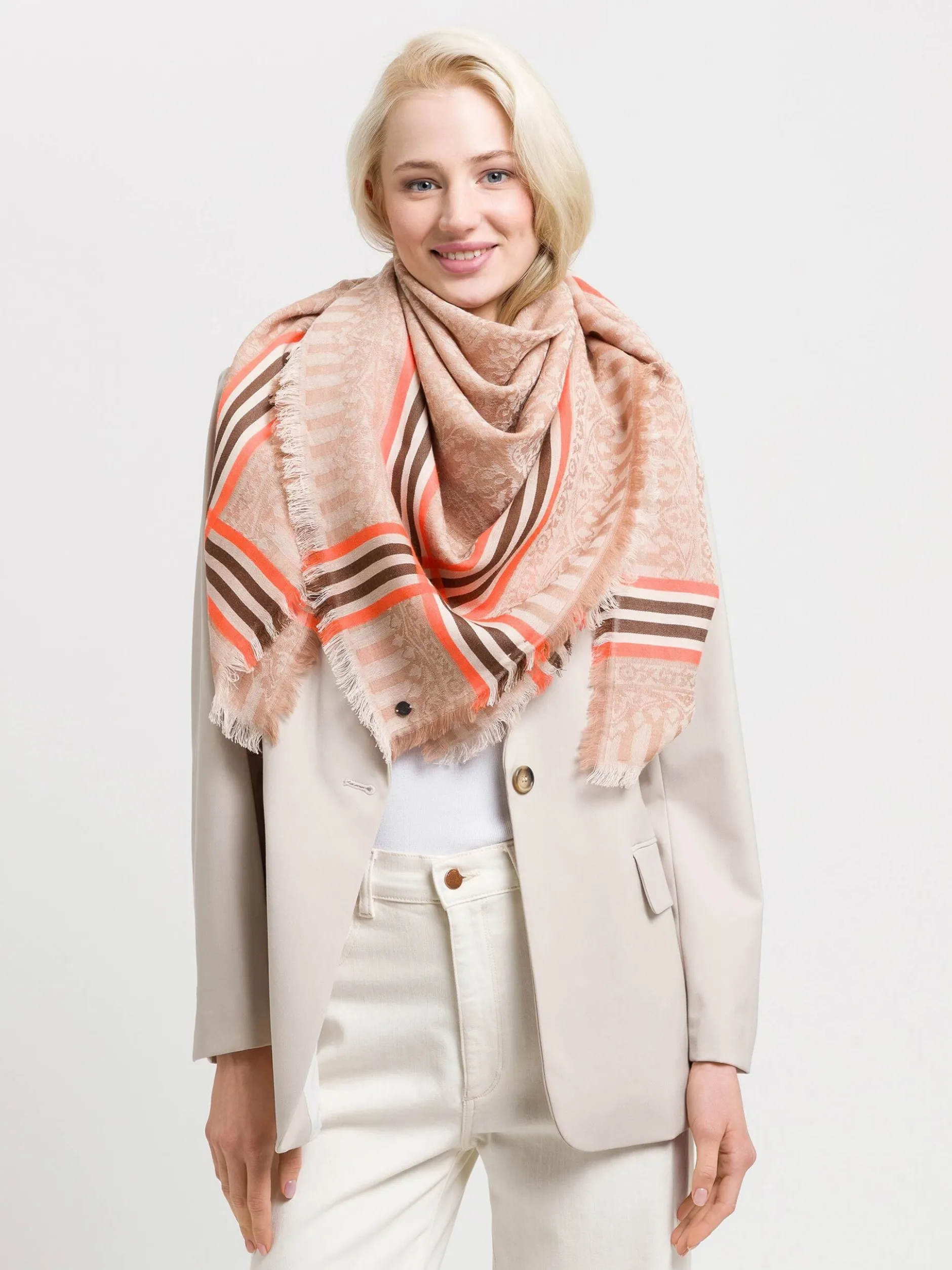 Fraas Damen Tuch in braun