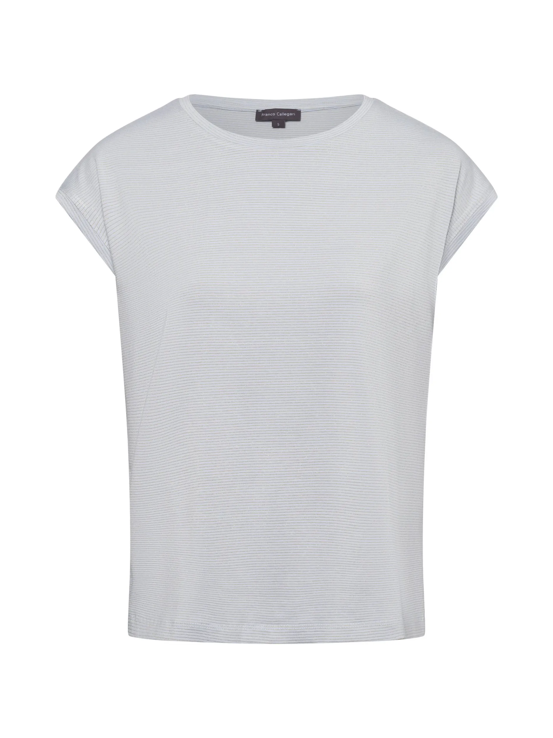 Franco Callegari Collection Damen T-Shirt in hellblau gold